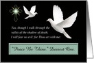 Custom / Add Your Text / Prayer Card for Terminally ill Patient card