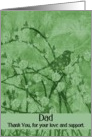 Dad / Thank You / Goodbye - From terminally ill Son or Daughter card