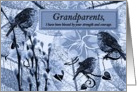 Grandparents - Final Goodbye from a Terminally ill Grandchild card