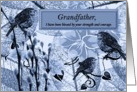 Grandfather - Final Goodbye from a Terminally ill Grandchild card