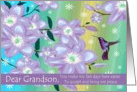 Grandson - Goodbye from a Terminally ill Grandparent card