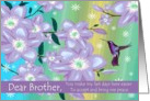 To Brother - Goodbye from a Terminally ill Sister or Brother card