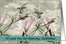 To Godfather - Goodbye from a Terminally ill Adult Godchild card