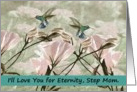 To Step Mom - Goodbye from a Terminally ill Adult Step Child card