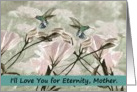 To Mother - Goodbye from a Terminally ill Adult Child card