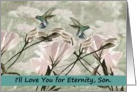 To Son - Goodbye from a Terminally ill Parent card