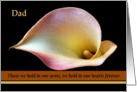Dad - Goodbye from a Terminally ill Adult Child card