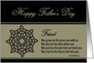 Friend - Happy Father’s Day - Celtic Knot / Irish Blessing card
