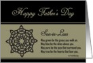 Son-in-Law - Happy Father’s Day - Celtic Knot / Irish Blessing card