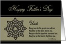 Uncle - Happy Father’s Day - Celtic Knot / Irish Blessing card