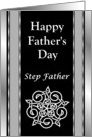 Step Father - Happy Father’s Day - Celtic Knot card
