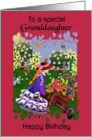 Granddaughter / Birthday - General - A Garden of Colorful Flowers card