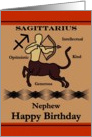 Nephew / Sagittarius Birthday - General - Zodiac Sign / The Archer card