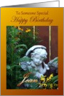 Jean - Happy Birthday - Angel in the Garden card