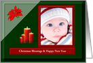 Merry Christmas ~ Add Your Photo & Text card