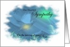Our Heartfelt Sympathy - Loss Of Son - Dove in Pastels card
