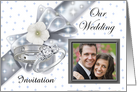 Wedding Invitation Photo Card ~ Add Your Photo & Text card
