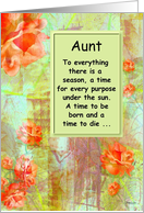 To Aunt (Goodbye...