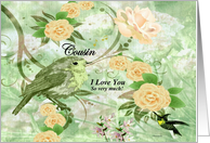 To Cousin Goodbye From Terminally ill Cousin card