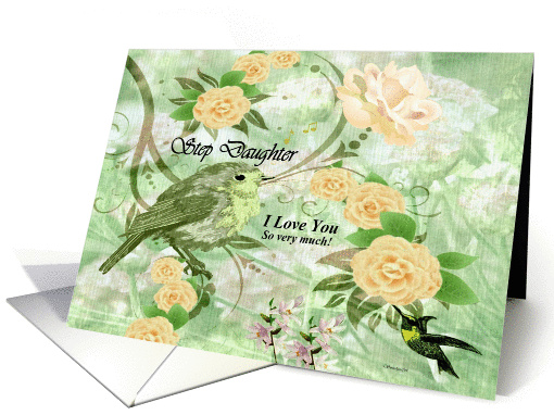 To Step Daughter Goodbye From Terminally ill Step Parent card