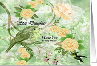To Step Daughter Goodbye From Terminally ill Step Parent card
