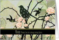 To Mom Goodbye From Terminally ill Adult Child card