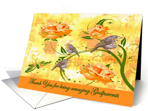 To Godparents Goodbye From Terminally ill Adult Godchild card