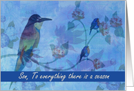 Son - Goodbye From Terminally ill Mother or Father card