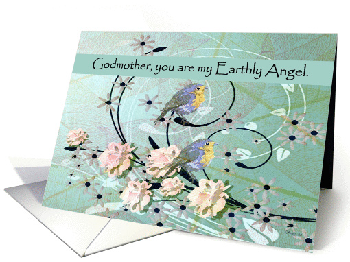To Godmother - From terminally ill Goddaughter or Godson card