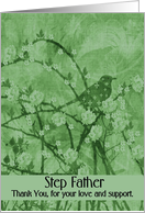 Step Father / Thank You / Goodbye - From terminally ill Step Son or Step Daughter card