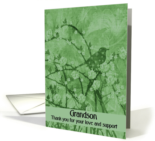 Grandson / Goodbye - From terminally ill Grandparent card (1145550)