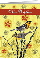 Neighbor - Goodbye From terminally ill Neighbor card