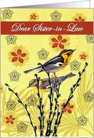 Sister-in-Law - Goodbye From terminally ill Brother or Sister-in-Law card