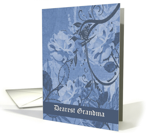 Grandma - Goodbye From terminally ill Adult Grandchild card (1146812)