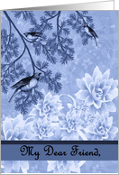 Dear Friend - Goodbye From terminally ill Friend card