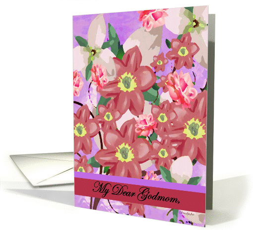 Godmom - Goodbye From terminally ill Adult Godchild card (1151544)