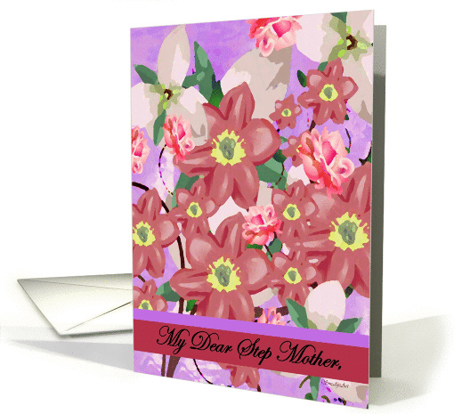 Step Mother - Goodbye From terminally ill Adult Step Child card