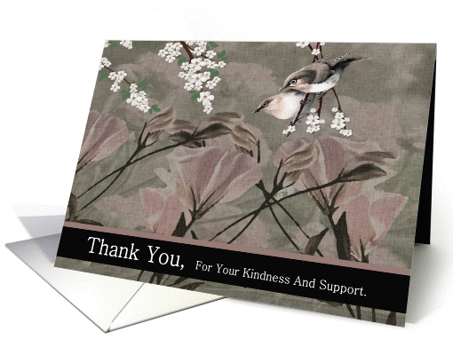 Thank You / Goodbye From a terminally ill Person card (1152002)