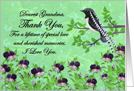 Grandma, Goodbye From a terminally ill Adult Grandchild card