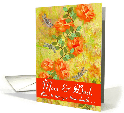 To Mom and Dad - Goodbye From a terminally ill Adult Child card