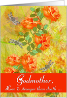 To Godmother - Goodbye From a terminally ill Adult Godchild card