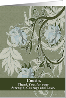 To Cousin - Hospice / A Final Goodbye From Cousin card