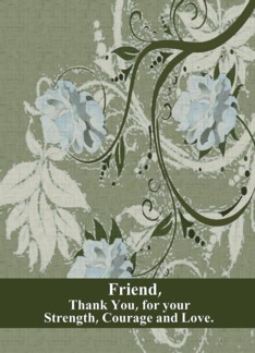 To Friend - Hospice / A Final Goodbye From Friend