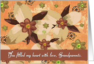 To Grandparents / From Adult Grandchild / Final Goodbye card