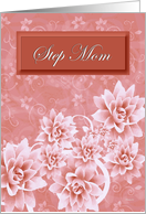 To Step Mom - Hospice - Goodbye From a terminally ill Adult Step Child card