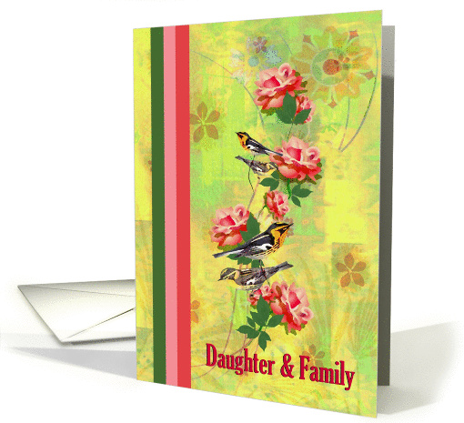 Daughter and Family - Final Goodbye From a terminally ill Parent card