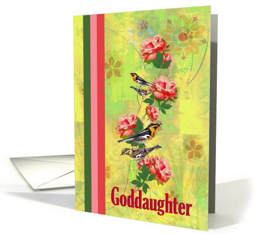 To Goddaughter - Goodbye From a terminally ill Godparent card