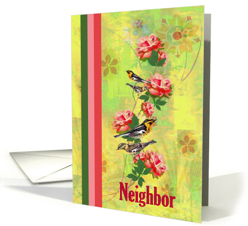 To Neighbor - Goodbye From a terminally ill Neighbor card (1161664)