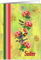 To Sister - Goodbye From a terminally ill Sister or Brother card