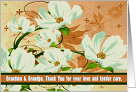 To Grandma and Grandpa - From a Terminally ill Adult Grandchild card